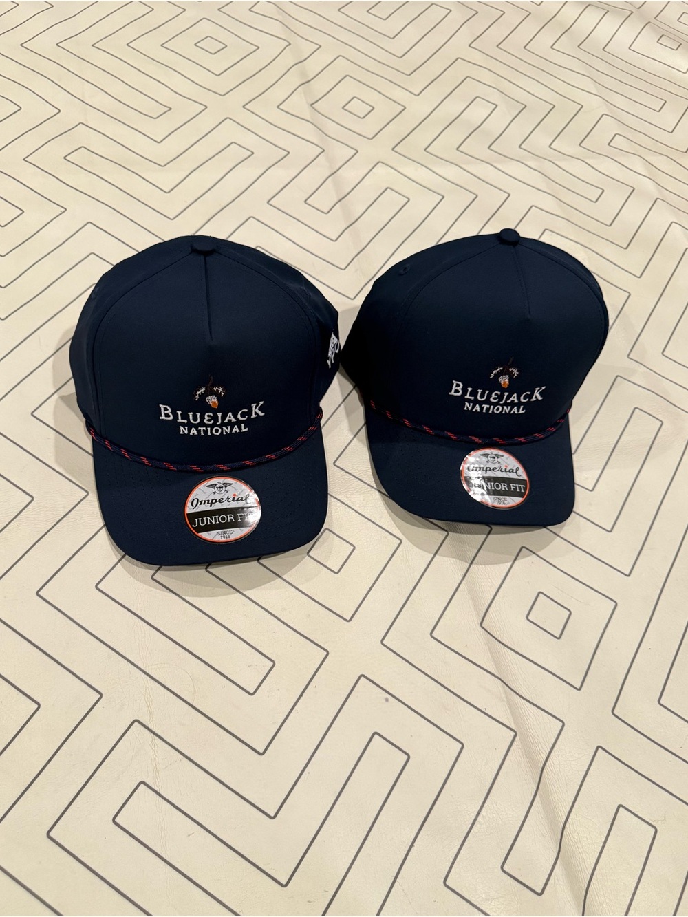 NWT Imperial Bluejack National Youth Snapback Hat